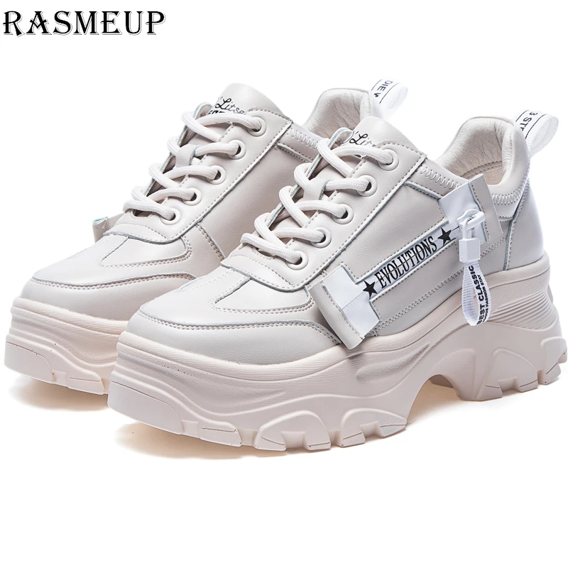 Женские кроссовки RASMEUP уличные на платформе большие размеры 2019|Женские и кеды| |