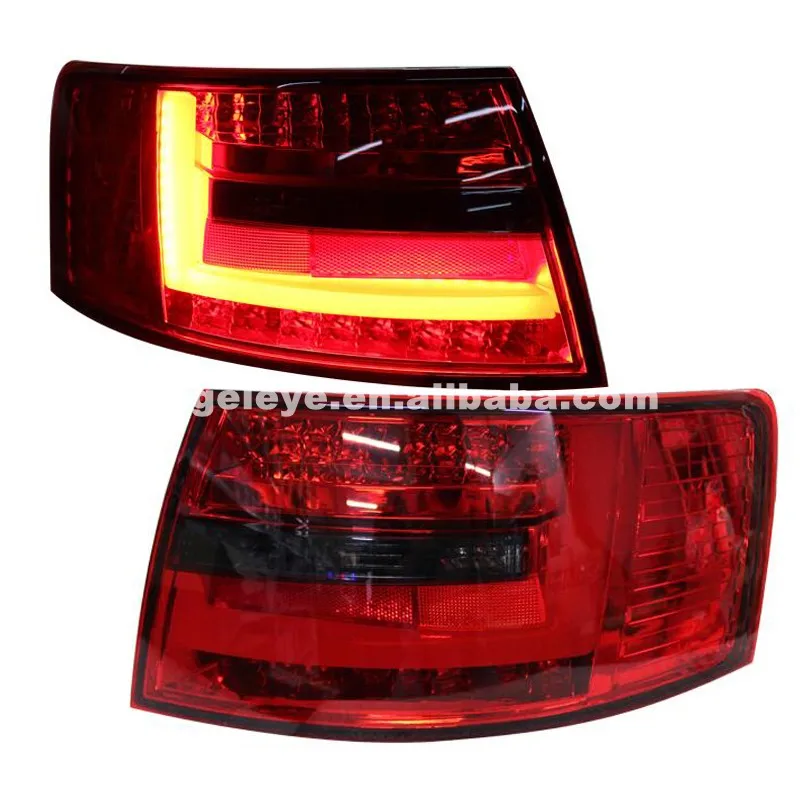 

2005-2008 year For Audi for A6L LED Rear light Red Black color LF