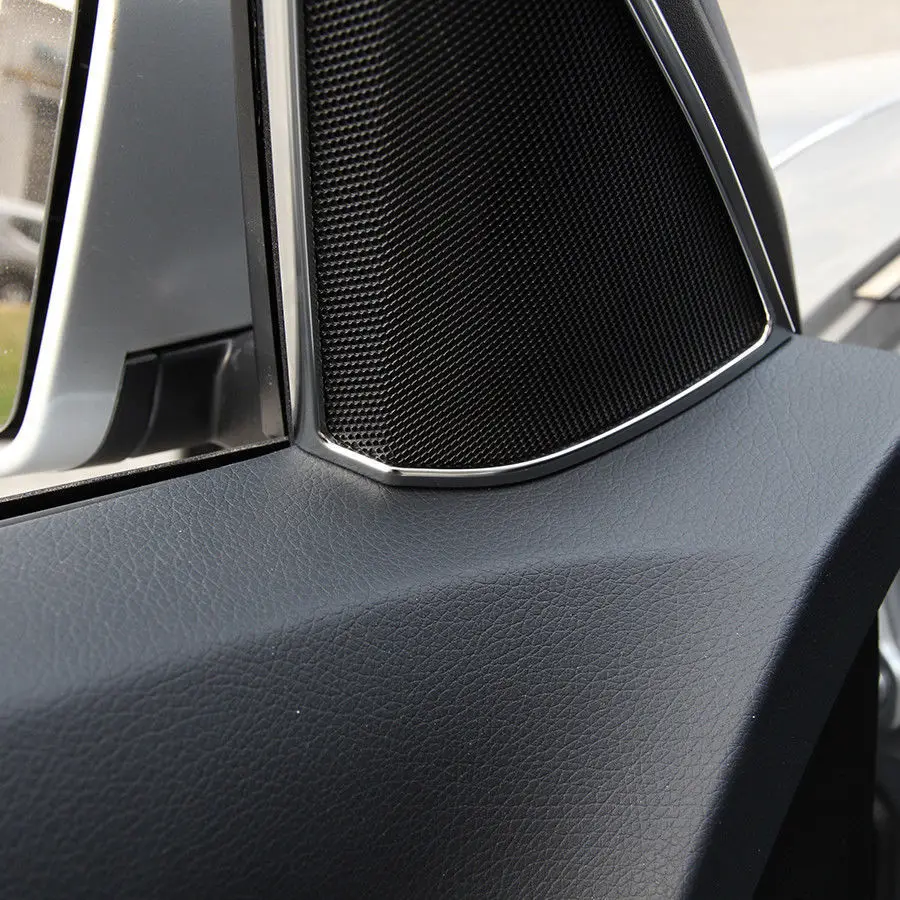 

1 Set=2 Pcs Car Styling Door Speaker Frame Trim For Mercedes Benz C Class W204 C180 C200 Car Accessories