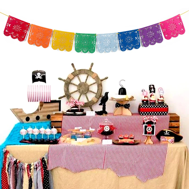 Мексиканский баннер для свадебной вечеринки украшение гирлянда флаг