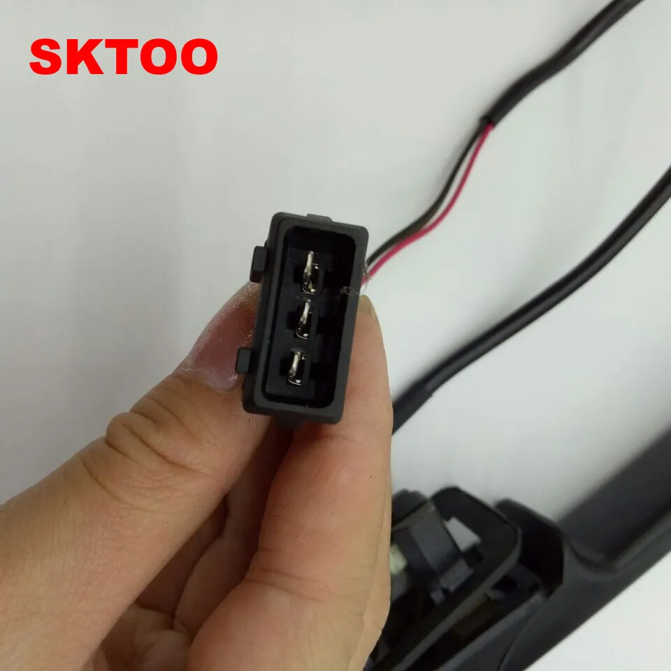 SKTOO 4 шт. для vw Passat B4 дверная ручка внешняя с ключом цилиндра набор четырех дверных