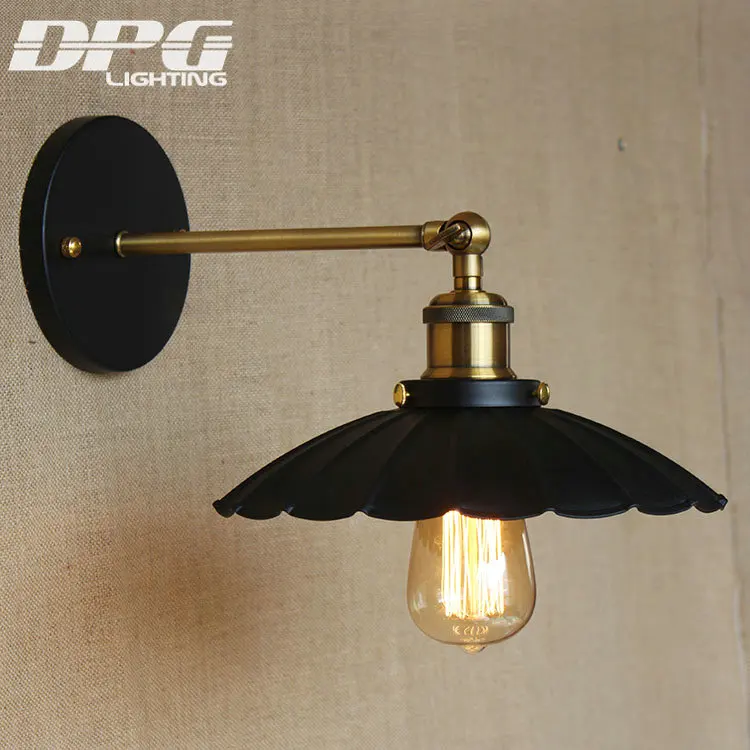 Лофт винтажная Современная Настенная Светодиодная лампа Античные светильники