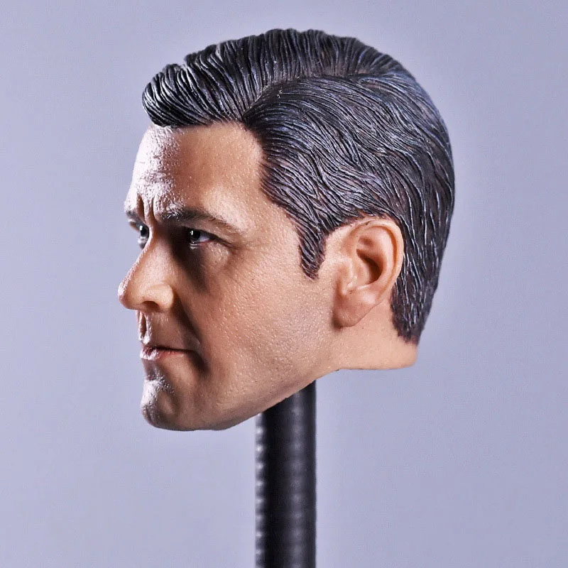 1/6 Scale Smiing George Clooney Argo резьба по головке лепка мужская версия модель короткие волосы головная игра для 12 &quot