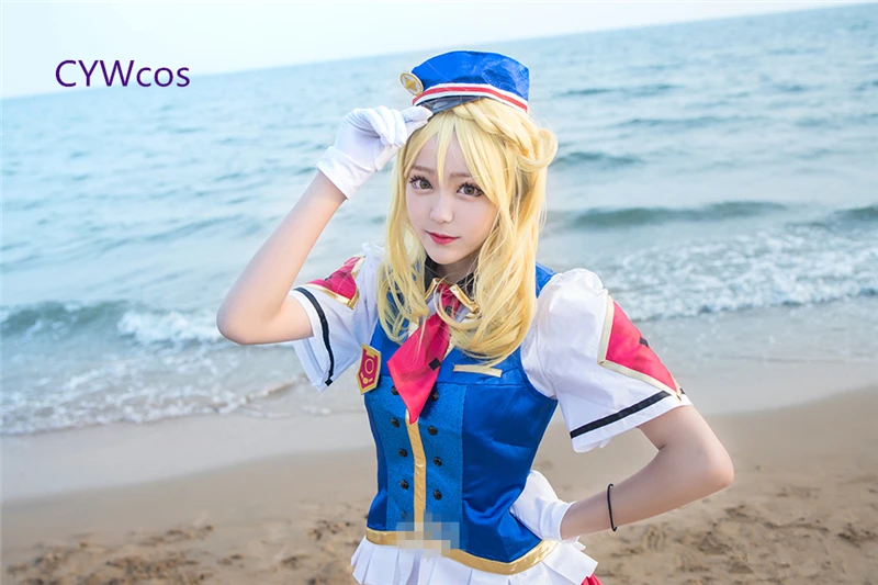Женский костюм для косплея Love Live Sunshine Aqours костюмированной вечевечерние НКИ