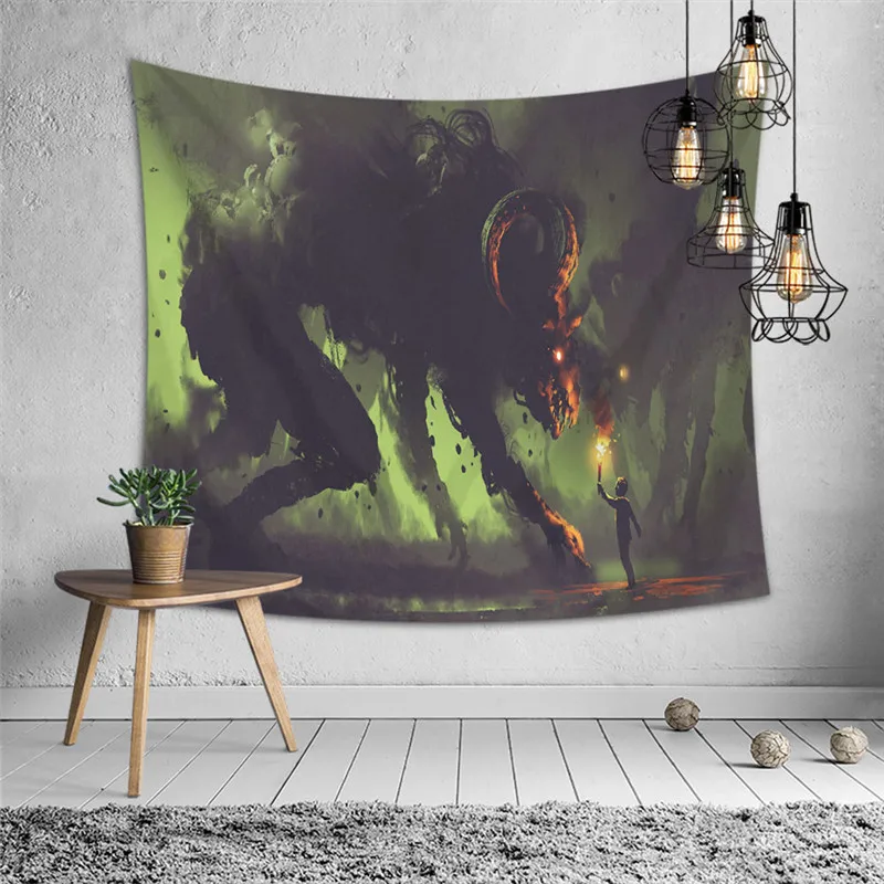 МАНДАЛА ГОБЕЛЕН мультфильм ковер на стену Спальня Гостиная Home Decor Wall гобелен, настенные картины настенный ковер коврики для йоги - Цвет: 8