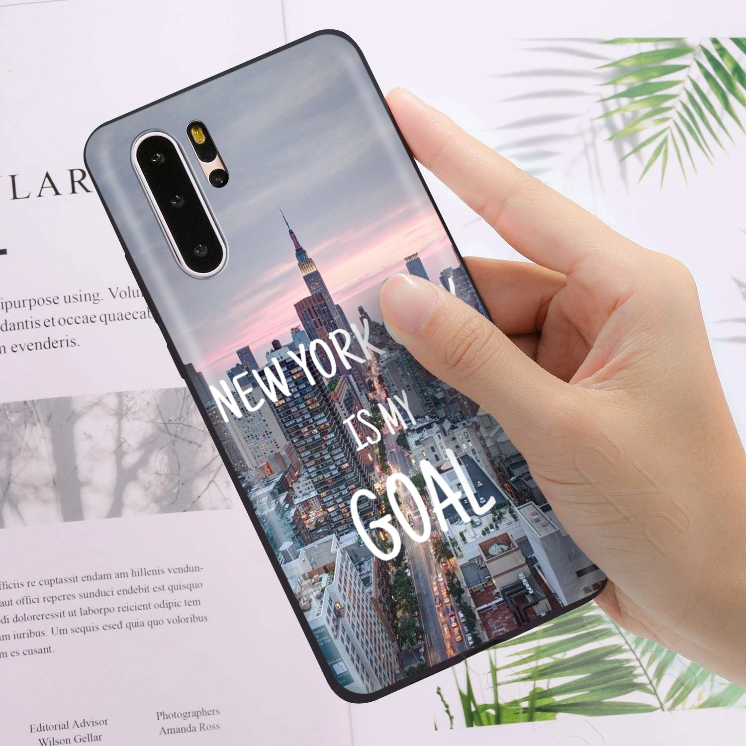 Lavaza Нью-Йорк чехол для Huawei мат 30 20 Honor 6a 7a 7c 7x 8C 8x9 10 Nova 3i 3 Lite рro Y6 2018 |