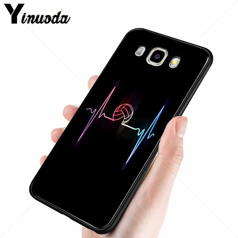 Yinuoda люблю волейбол спортивный чехол для телефона samsung Galaxy j7 prime j8 j2 j4plus j6plus 2018