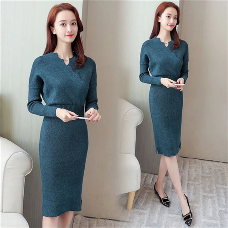 Новинка Осень-зима 2020 женское Модное Элегантное тонкое однотонное длинное