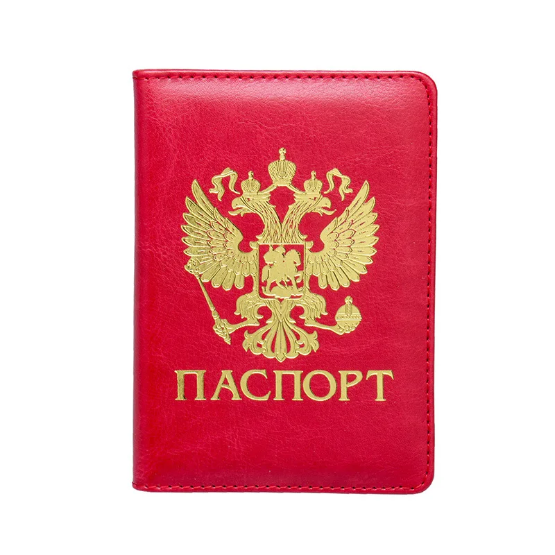 2018 Дорожный Чехол из искусственной кожи для русского бизнеса Обложка паспорта