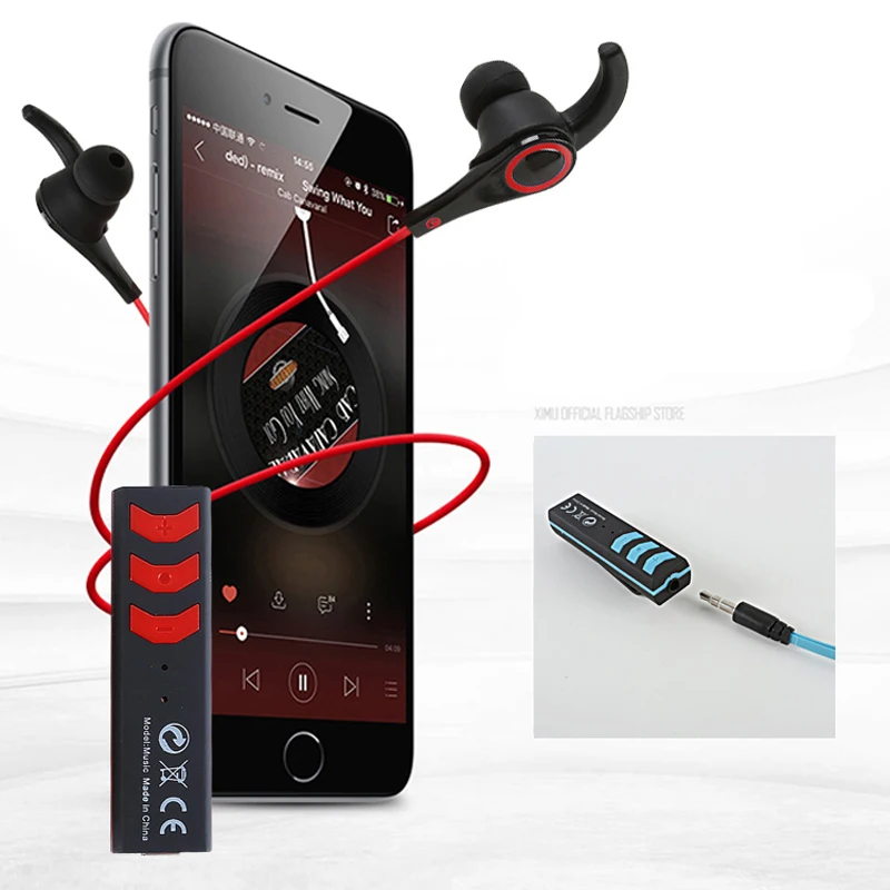 2017 ZHIBANG Z02 wireless Bluetooth headphones for sport Earbuds earphone with microphone headset | Электроника