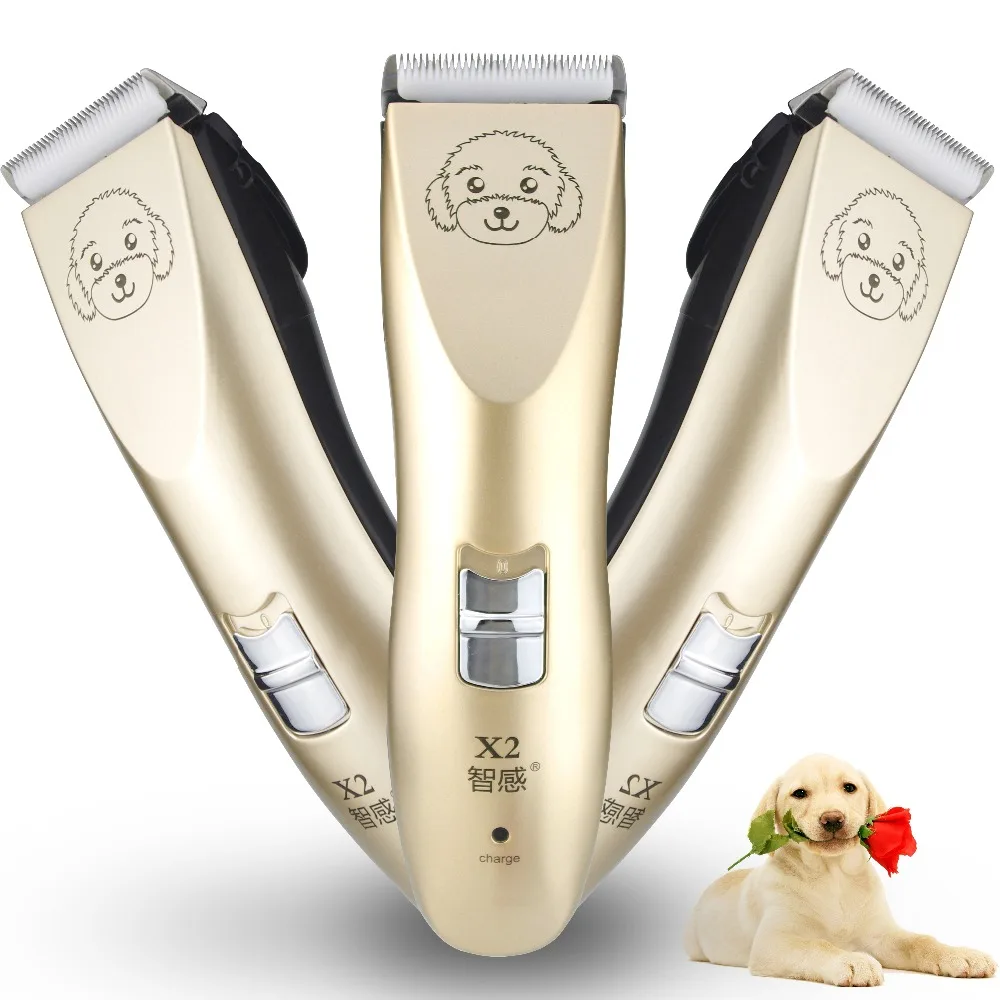 USB Перезаряжаемый низкий уровень шума триммер для волос кошек и собак