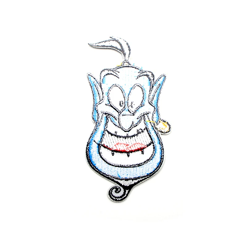 Aladdin and the magic lamp Embroidered Iron on Patches para Clothing Clothes Appliques wallet bags shoes badges Stickers E0558