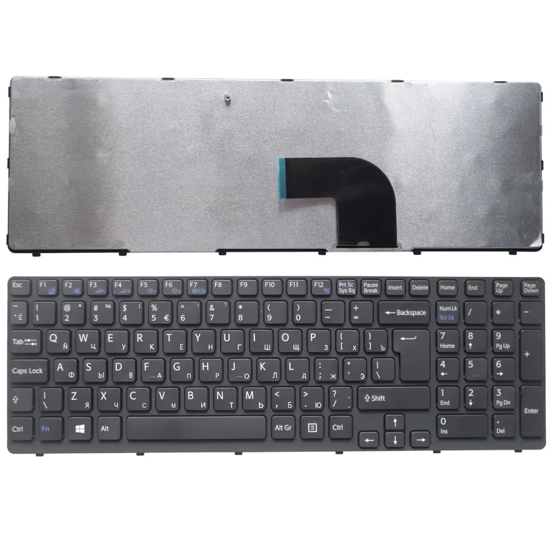 Русская черная клавиатура для ноутбука Vaio SVE17 SVE1711 SVE1712 SVE1713 русская Новинка| |