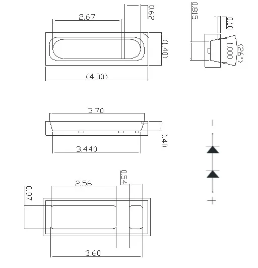 1000 шт./лот 4014 4020 emc CHIP-2 SMD светодиодные бусины холодный белый 1 Вт 6В 150мА для