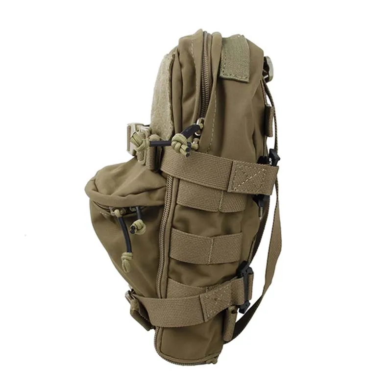 Тактическая матовая CB RG черная мини сумка для гидратации JPC MOLLE жилет воды|bag pouch|bag