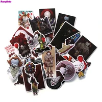 r113 24pcsset clown role playing funny stickers diy luggage laptop skateboard motorcycle mobile phone waterproof stickers