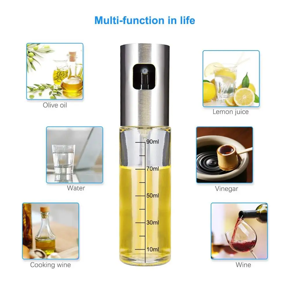 1 шт. кухонный дозатор масла распылитель оливкового для выпечки бутылка 100 мл