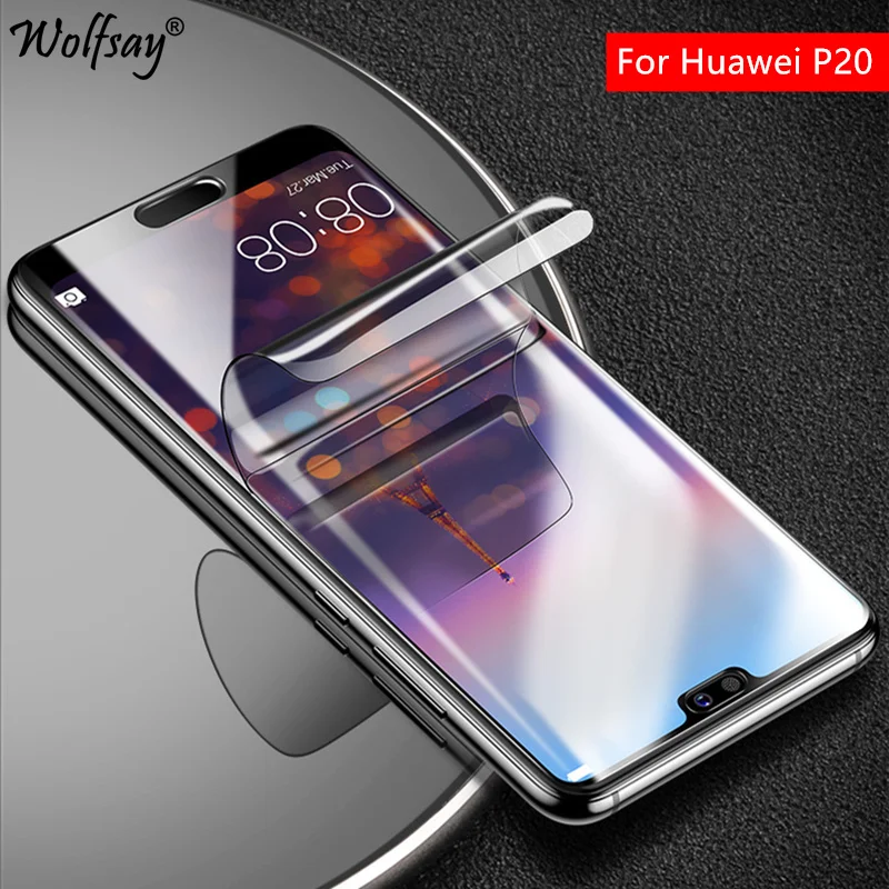 2 шт полное покрытие нано пленка Huawei P20 защита экрана мягкая ТПУ для устойчивая к