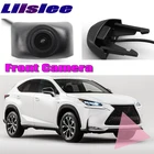 Передняя Автомобильная камера LiisLee для Lexus NX 2014-2018 15 16 17, камера с логотипом, фотокамера с грилем, ручное управление, Передняя камера с каналом