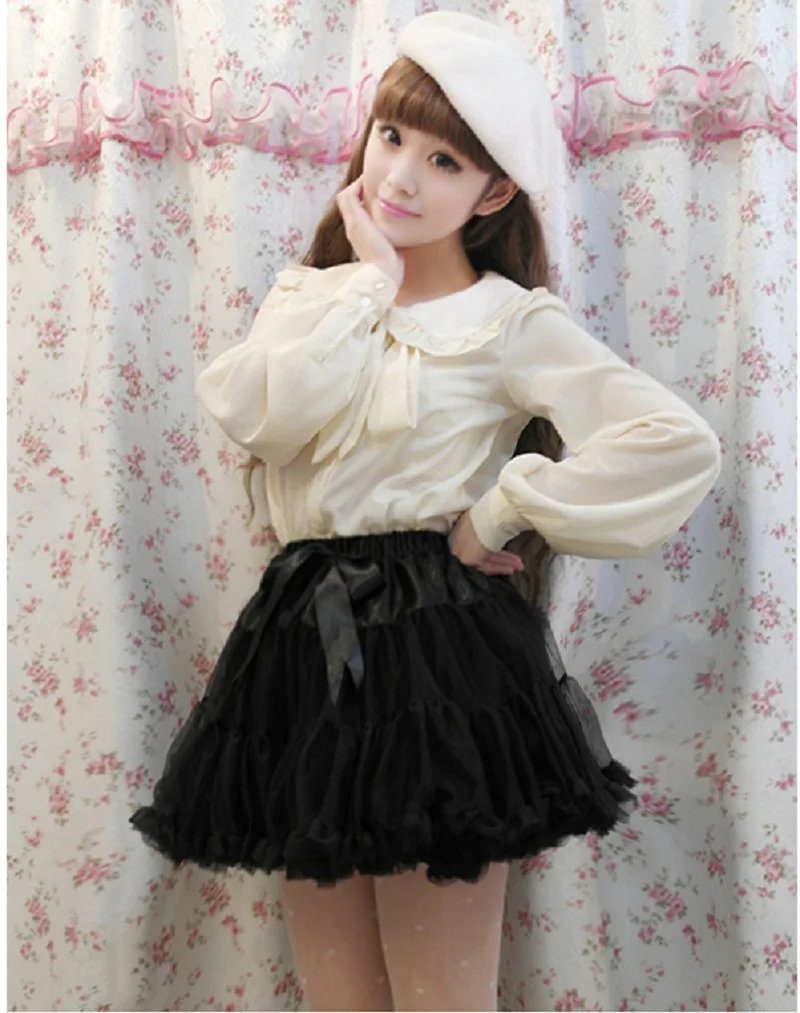 Юбка пачка Женская Тюлевая 4 цвета|saia feminina|tutu tulle skirttulle skirt |