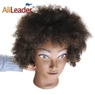 AliLeader 8 дюймов, мужской манекен для тренировки волос, голова манекена для макияжа, тренировочная голова манекена для парикмахера, волосы манекены для продажи