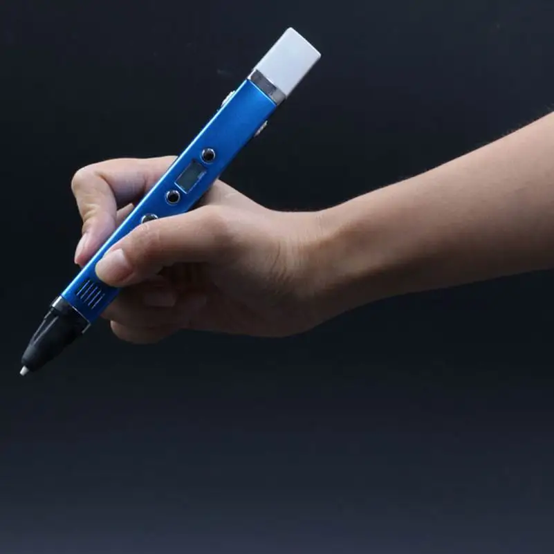 3D Ручка умная печать мм 1 75 ABS/PLA ЖК-экран USB зарядное устройство мощность DIY