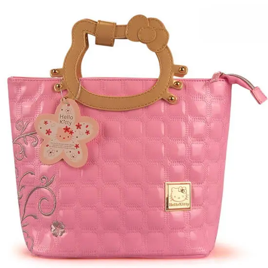 Free shipping 2015 Hot Sale Women handbag Hello kitty Cartoon High quality PU leather hand bag Lady Fashion bags | Багаж и сумки