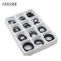fatcool 50pcs rubber o ring assorted sizes kit for plumbing tap seal sink seal thread
