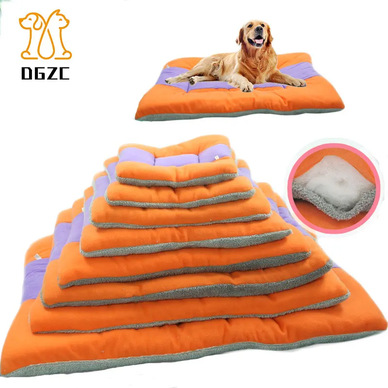 Warm Dog Mat Soft Fleece Bed Blanket Cat Lounger Sofa Cushion for Large Golden Car Seat Cover Husky Kennel | Дом и сад