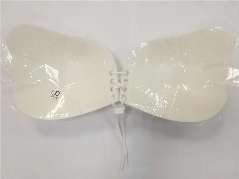 100 PCS Sexy Strapless Bras For Women Lace Push up Bra Invisible Wire Free Girls Padded Underwear  Small Chest Brasier Mujer