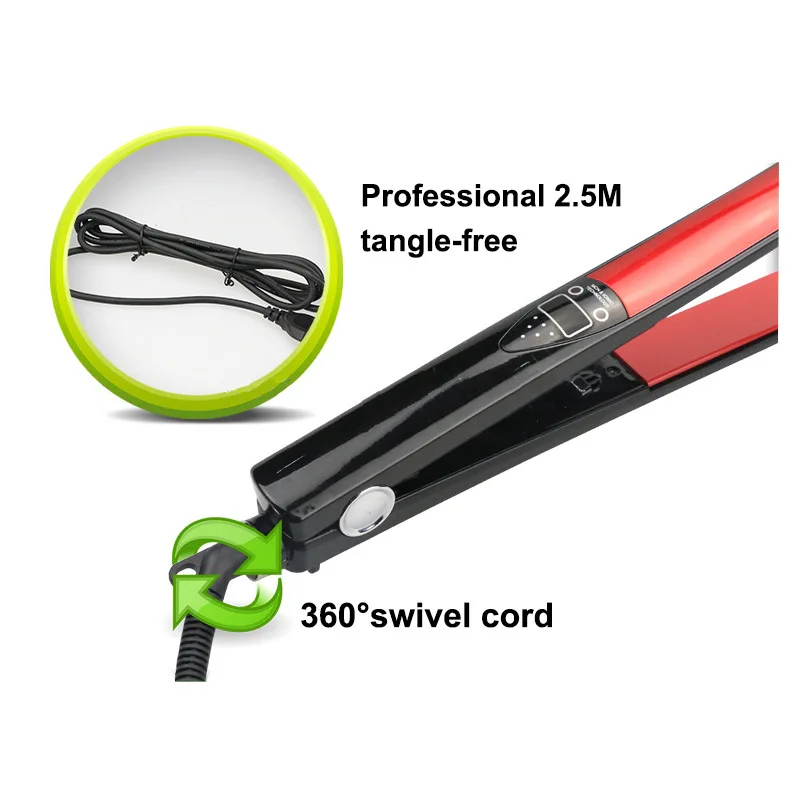 20 шт. 2017 Новый массаж ультра-тонкий светодиодный цифровой ЖК-дисплей выпрямитель