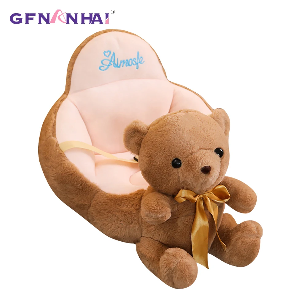 1 шт. 55*45 см kawaii Плюшевые игрушки животных Единорог Мишка детский Верховая езда