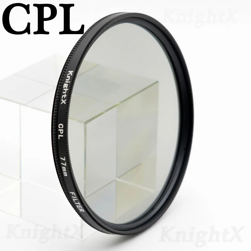 Фильтр для объектива камеры KnightX FLD UV CPL ND Star canon sony nikon 52 мм 55 58 67 77 700d 500d 1200d d3300