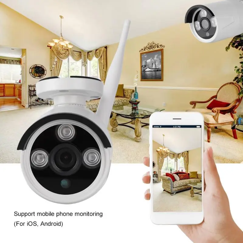 Новое поступление AHD монитор 4 способа Wi Fi HD камера ночного видения с экраном