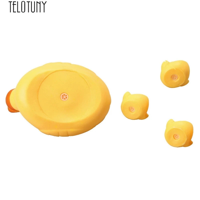TELOTUNY 4 шт. милый детский бассейн для младенцев с уткой игрушка душа резиновая