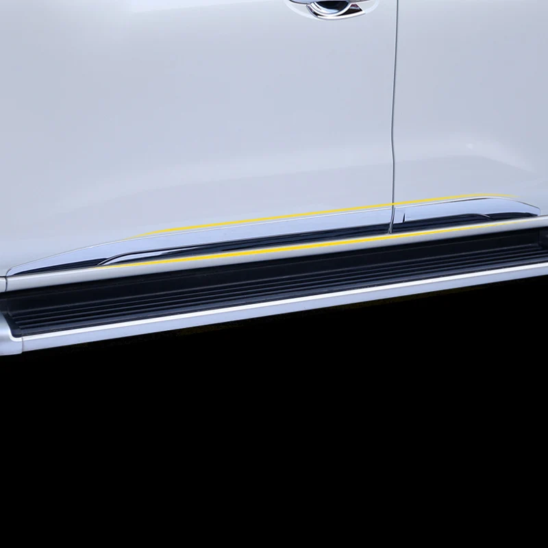 Для Nissan Terra 2018 4 шт. автомобильный Стайлинг ABS Хромированная внешняя отделка