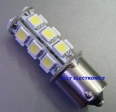 1 х 1156 BA15S Автомобильная SMD лампа 18-5050 LED яркий белый холодный | Лампы и освещение