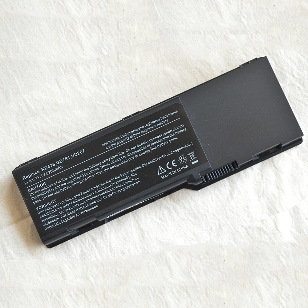Laptop Battery For Dell Inspiron 1501 6400 E1505 PP20L PP23LA Latitude 131L XU937 UD267 RD859 GD761 312-0599 312-0600 451-10338 |