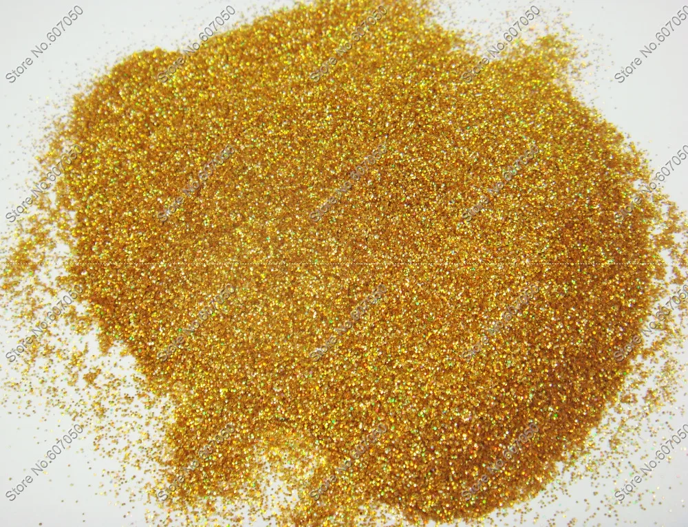 

50gram x 1/256"(0.1mm)Laser Holographic Gold&Silver Color Shining Fine Nail Glitter Dust Powder for Nail Art and Glitter Crafts