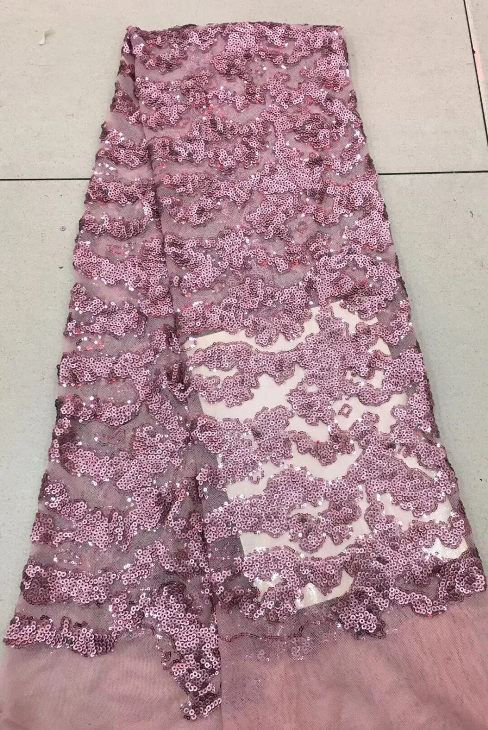 Африканский Эластичного Кружева Сияющий розовый белый золотой черный вышивка