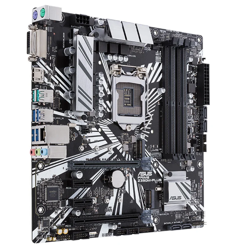 ASUS PRIME Z390M-PLUS Master Series Intel Z390/LGA 1151