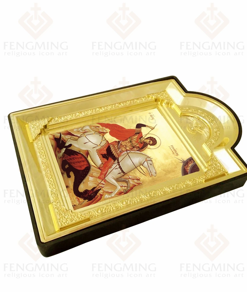 2016 модная Греческая православная бронзовая пластиковая фоторамка талисман