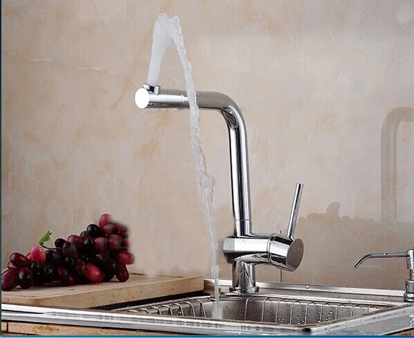 1 шт./партия полированный латунный смеситель на раковину | Обустройство дома