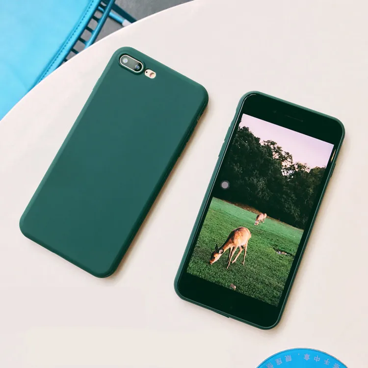 Cyato Candy Tpu желтый чехол для телефона Iphone 7 фиолетовый твердый кремний накладка на