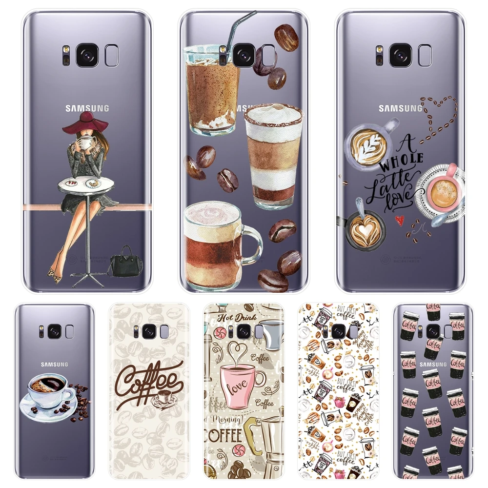 Силиконовый чехол для Samsung Galaxy Note 4 5 8 9 мягкая задняя крышка S5 S6 S7 Edge S8 S9 Plus|Бамперы|