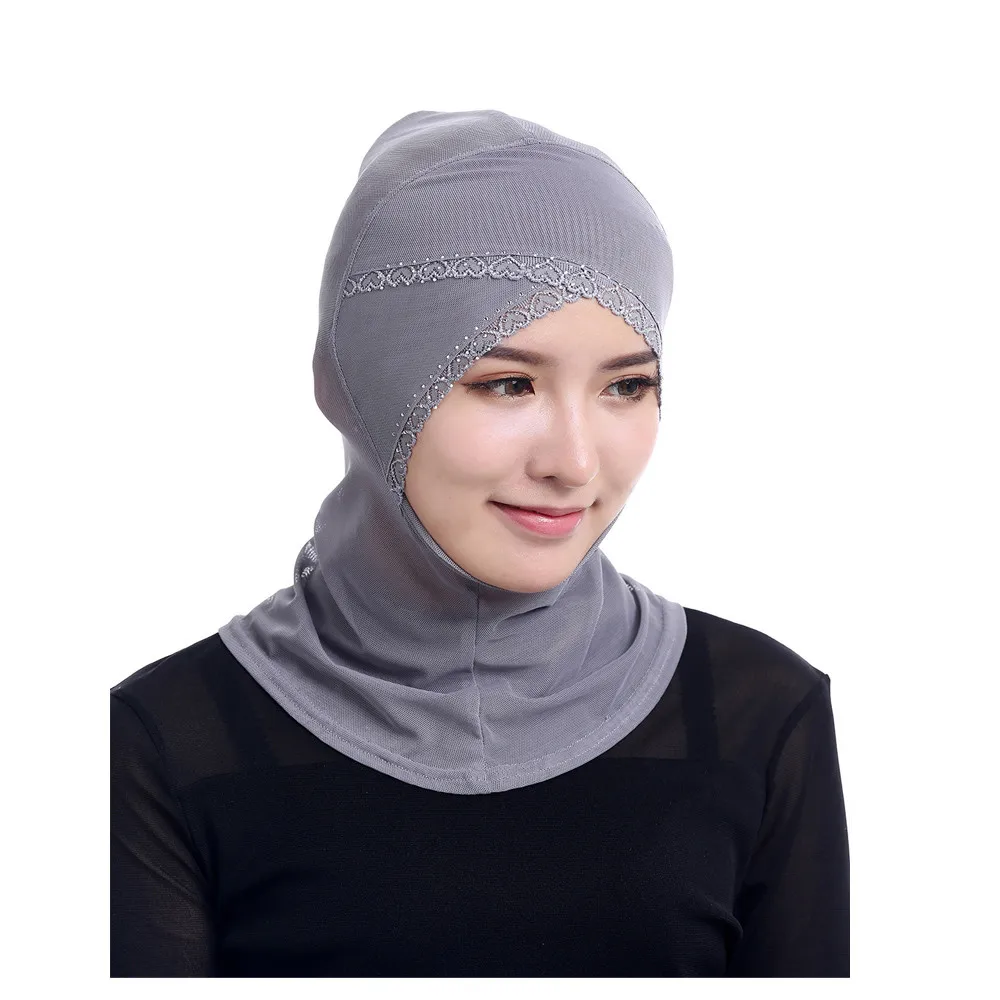 Шляпа мусульманских женщин мусульманский стрейч тюрбан femme шапка после