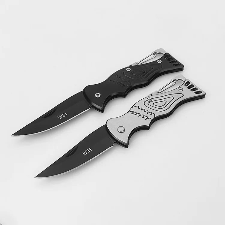 Mengoing 2Pcs/lot Bird Pattern Folding Blade Knife 3Cr13 Steel Small Key Knives Tool Hot Sale | Инструменты