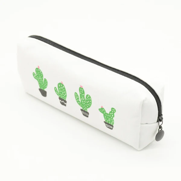 Карандаш кактус чехол Единорог школа Estojos De Escola Etui Карандаш Чехол Estuche Lapices милый Papelaria Escolar Школьные Инструменты Мультфильм - Цвет: G