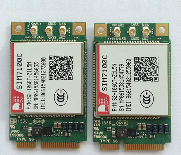 

JINYUSHI FOR SIM7100C Mini PCIE 4G module 100% New&Original Genuine Distributor TDD-LTE/FDD-LTE/WCDMA Embedded quad-band module
