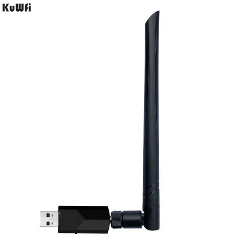 KuWFi Wi Fi адаптер 600 Мбит/с/1200 Мбит/с USB Wifi lan адаптера 2 4 ГГц/5 8 ГГц USB3.0 карты для ОС